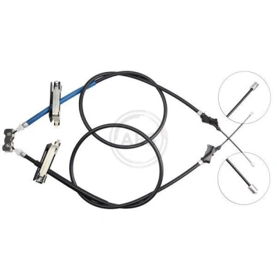 Imagen de A.B.S. K17442 Cable de Freno Mano 1480, 1480 Tambor FORD: Focus Mk1 Hatchback, Berlina