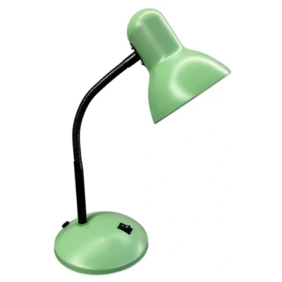 Imagen de BEL AIR HOME Lámpara de Escritorio PISA Flexo para Mesa Trabajo o Mesita Noche Metal Interruptor ON/OFF 1xE27 (BOMBILLA NO INCLUIDA) (VERDE)