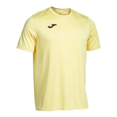 Imagen de Joma Camiseta Deportiva Manga Corta Hombre, Ligera y Transpirable para Todo Tipo de Deporte, Combi, XXL, Amarillo Claro