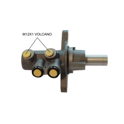 Imagen de BREMBO M 61 151 Cilindro Maestro de Freno Aluminio 12 X 1 VOLCANO (2)
