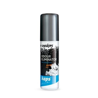 Imagen de Kaps Desodorante Zapatos para Zapatillas y Calzado Informal, Aroma de naranja, con Nanopartículas Plata, Eliminador Olores