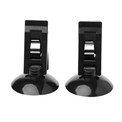 Imagen de Qiulip 1 par de soportes universales para tarjetas aparcamiento con ventosa parabrisas coche