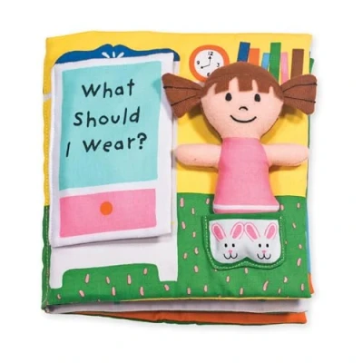 Imagen de Melissa &amp; Doug Soft Activity Book What Should I Wear
