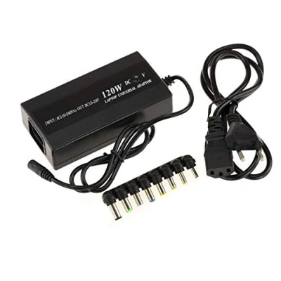 Imagen de KALEA INFORMATIQUE Fuente de alimentación Universal 220V para PC PORTÁTIL. Potencia 120W, Voltaje 15 a 24V, Corriente máxima 6A