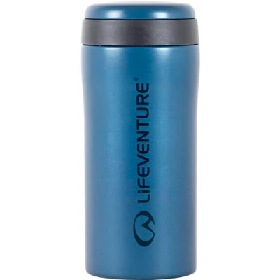 Imagen de Taza térmica de viaje Lifeventure reutilizable, hermética y aislada al vacío, 300 ml