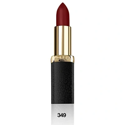 Imagen de L&#039;Oréal Paris Barra de Labios Color Riche Mate Pintalabios, Rojo Burdeos 349 Cherry