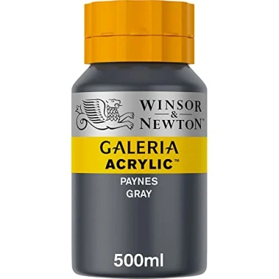 Imagen de Winsor &amp; Newton Galería Pintura Acrílica , 500 ml, Gris (Payne&#039;s Gray)
