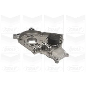 Imagen de GRAF PA963 Bomba de agua con junta mecánico Chapa acero 62 para accionamiento correa trapecial TOYOTA: Corolla IX Hatchback, Berlina