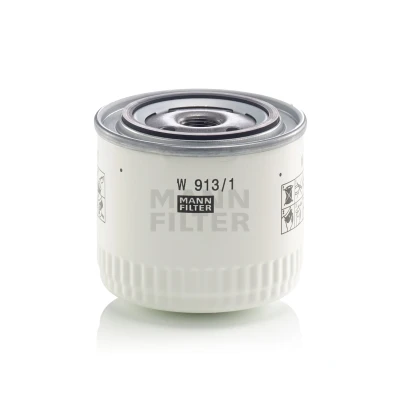 Imagen de MANN FILTER W 913/1 Filtro de aceite 3/4 16 UNF enroscable