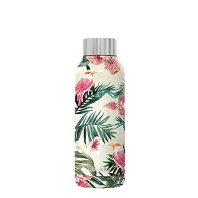 Imagen de Quokka Solid Jungle Flora 510 ML Botellas De Agua Acero Inoxidable Sin BPA Botella Térmica Doble Pared Mantiene el frío y Calor para Niños Adultos