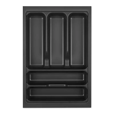 Imagen de Orga Box I Cubertero 319 x 473 gris lava con estructura perlada para Tandembox Antaro/Intivo y ModernBox en armario de 40 cm