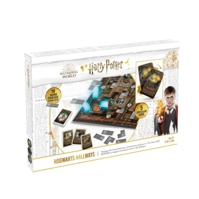 Imagen de Harry Potter Hogwarts Hallways Juego de Mesa, Llamando a Todos los superfans para 2 4 Jugadores, Gran Regalo niños Partir 8 años