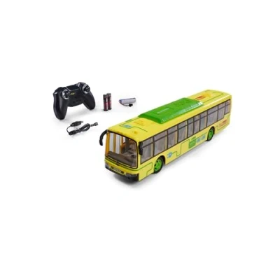 Imagen de Carson 500404282 Electric City Bus 2.4GHz 100% RTR Listo para Conducir, autobús de Juguete, Coche teledirigido, Tiempo conducción Aprox. 60 min
