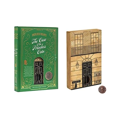 Imagen de Professor Puzzle SH3945 Sherlock Holmes The Case of Priceless Coin Wooden Box