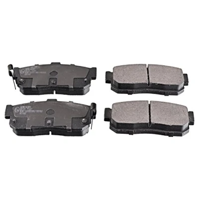 Imagen de BLUE PRINT ADN14281 Juego de pastillas freno Eje trasero con avisador acústico desgaste NISSAN: Almera II Hatchback, 2 Limousine
