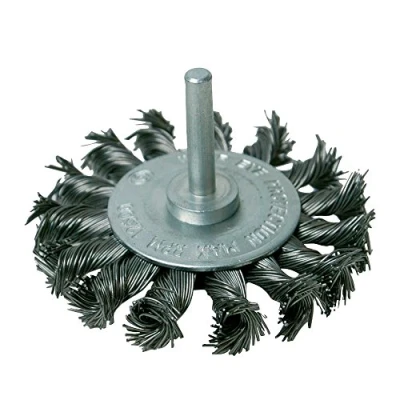 Imagen de Silverline Tools 456933 Cepillo circular de acero trenzado (75 mm)