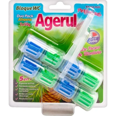 Imagen de Agerul Bloque Wc F.Montaña 2x50g