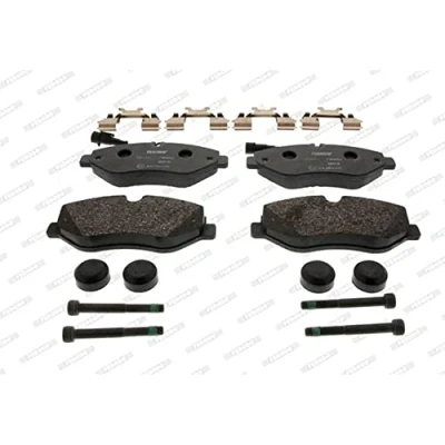 Imagen de FERODO PREMIER FVR4053 Juego de pastillas freno con contacto avisador desgaste tornillos pinza freno, clip émbolo accesorios