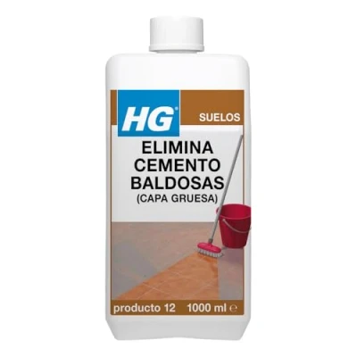 Imagen de HG Elimina Cemento 1L de Capa Grasa para Residuos y Lechada Baldosas Losas Cerámica No Porosas (171100130)