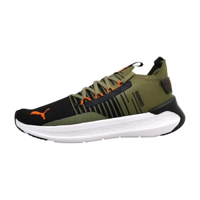 Imagen de PUMA Softride Symmetry Fuzion, Road Running Shoe Unisex Adulto, Olive Black Flame Flicker, 36 EU