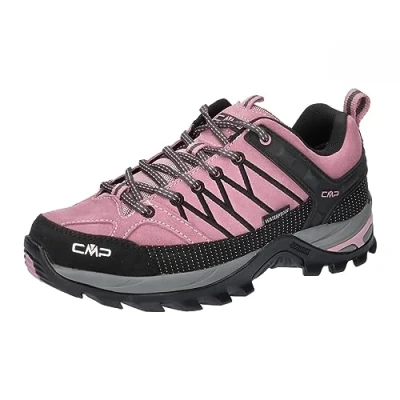 Imagen de CMP Rigel Low Wmn Trekking Shoes WP, Zapatillas para Carreras de montaña Mujer, Colorete Plomo, 36 EU