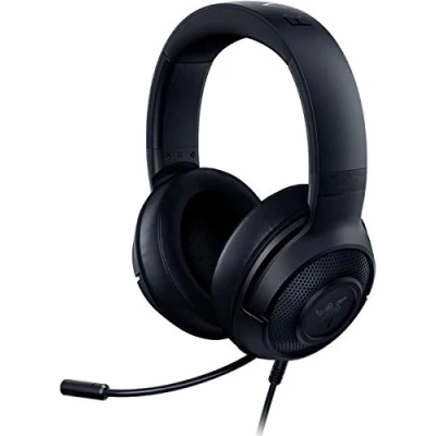 Imagen de Auriculares gaming Razer Kraken X Lite, Para PC, Mac, Xbox One, PS4, Nintendo Switch, Negro