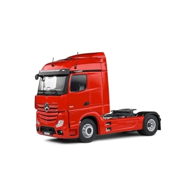 Imagen de Solido Modelo de Coche a Escala 1:24 Mercedes Benz Actros Rojo Lava