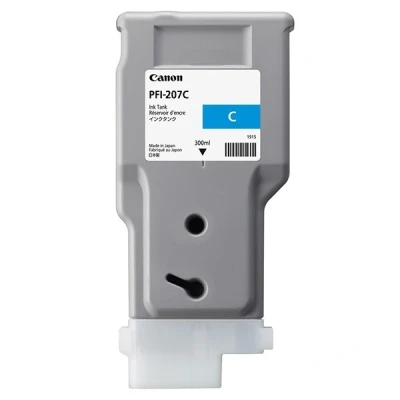 Imagen de Canon PFI 207C cartucho de tinta cian (original)