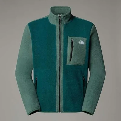 Imagen de The North Face Yumiori FULL ZIP Forro polar, Hombre, Talla: XXL, Deep nori/duck green/black