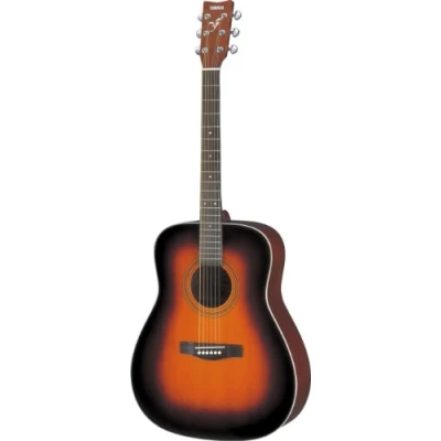Imagen de Yamaha F370 Guitarra Acústica Folk 4/4 de madera, escala 634 mm, 25 pulgadas, 6 cuerdas metálicas, Color Marrón, Tobacco Brown Sunburst