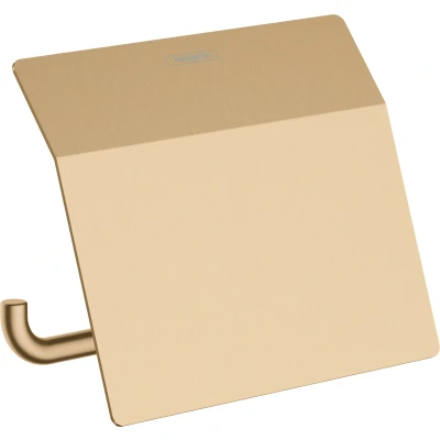 Imagen de hansgrohe AddStoris Portarrollos con tapa, bronce cepillado, 41753140