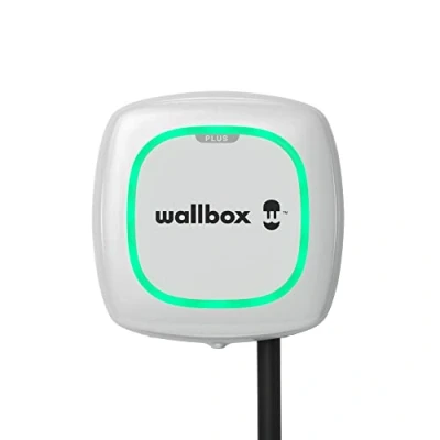 Imagen de Wallbox Pulsar Plus Cargador de vehiculo electrico (22kw Potencia, Cable 7 Metros, Conector Tipo 2, WiFi, Bluetooth, OCPP, Interior/Exterior)