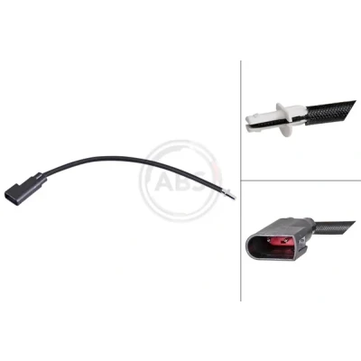 Imagen de A.B.S. 39443 Sensor de Desgaste Pastillas Frenos FORD: Transit Mk6 Tourneo, Bus, Furgón