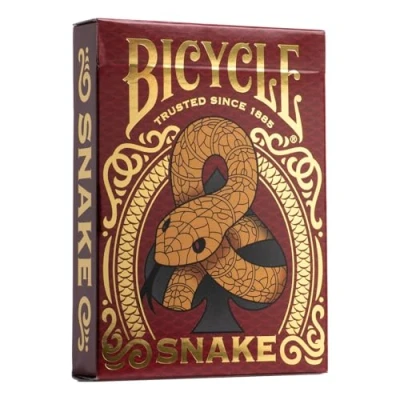 Imagen de Bicycle Snake Baraja de Cartas Conmemorativa del año Chino la Serpiente.