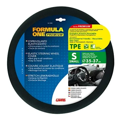 Imagen de LAMPA 33069 Premium Formula Cubierta para Volante, TPE, Talla S