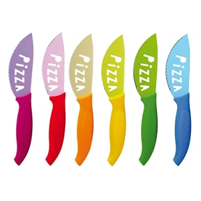 Imagen de Brunch Time Set Cuchillo Pizza 6 Uds. Multicolor