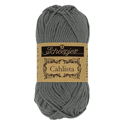 Imagen de Scheepjes 501 Antracita Calista Hilo 1x50g