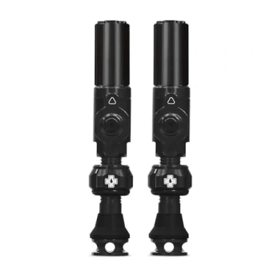 Imagen de Muc Off Big Bore Lite Tubeless Valves, Pink 35mm Precision Engineered Dust Caps for Bikes with Revolutionary Airflow Technology Presta Valve MTB/Road/Gravel