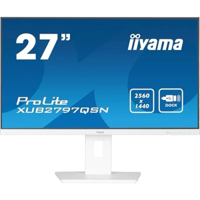 Imagen de iiyama Monitor XUB2797QSN W2 27, IPS, 2560 x 1440/100Hz, 1H1DP1C, HAS, RJ45