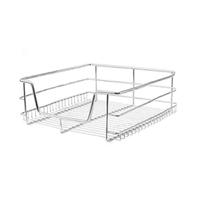 Imagen de KuKoo 5 x Cocina Estante Cesto Extraíbles Cajón Telescópico Dormitorio Extensible Gabinete Estantes y Soportes (40cm)