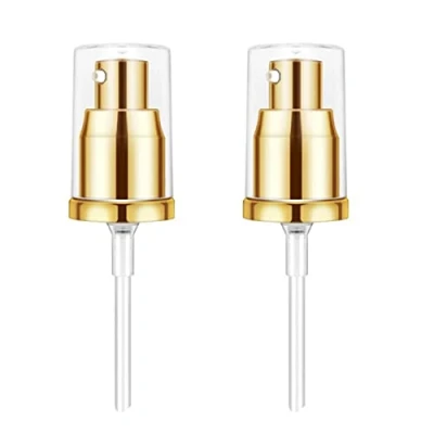 Imagen de BOBOZHONG Bomba de la Fundación,2 Piezas Gold Replacement Foundation Pump contenedores Recargables para Estee Lauder Double Wear