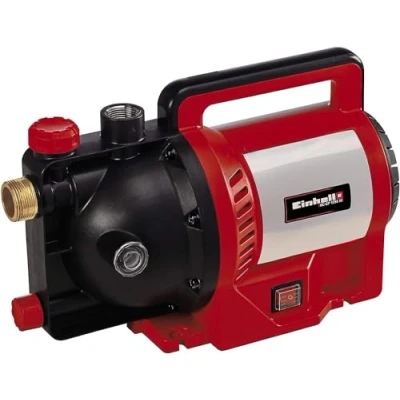 Imagen de Einhell Bomba de jardín GC GP 1250 N (1.200 W, máx 5000 L/h, Cabeza 50 m, Indicador nivel agua, Abertura llenado agua / tapón drenaje, Anticongelante, Protección térmica)
