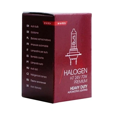 Imagen de M Tech BOMBILLA HALOGENA H724V/70W