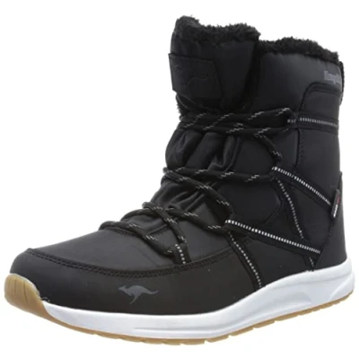 Imagen de KangaROOS K WW Leyla RTX, Botas Mujer, Jet Black Dk Silver, 41 EU