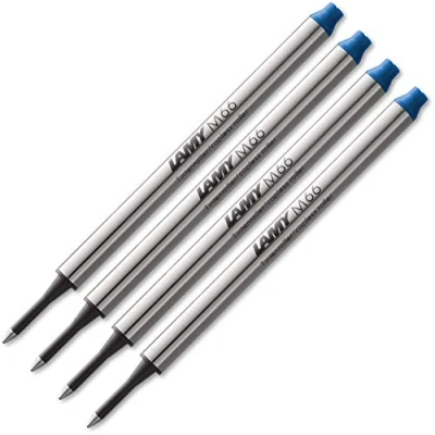 Imagen de LamyM66 High Capacity Rollerball Refill Colour: Blue, Line Width: M Pack of 4