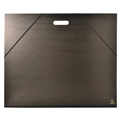 Imagen de Exacompta 548900E Carpeta, Caja de cartón, Negro, 520 x 720 mm, 1475 g/m²