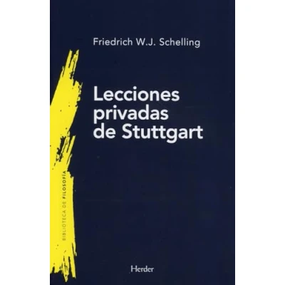 Imagen de Lecciones privadas de Stuttgart (Biblioteca Filosofía)
