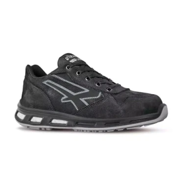 Imagen de U Power Red Lion Carbon, zapatos de seguridad unisex, ligeros, flexibles, cuero antipinchazos, con inserto Infinergy, puntera aluminio Grey 44