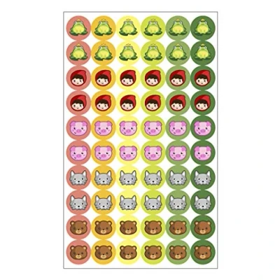 Imagen de Haberdashery Online Emparejador de Calcetines: Stories 60 Etiquetas termoadhesivas