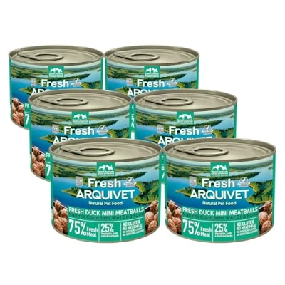 Imagen de Arquivet Fresh Mini Duck Meatballs 200g Pack 6 Unidades
